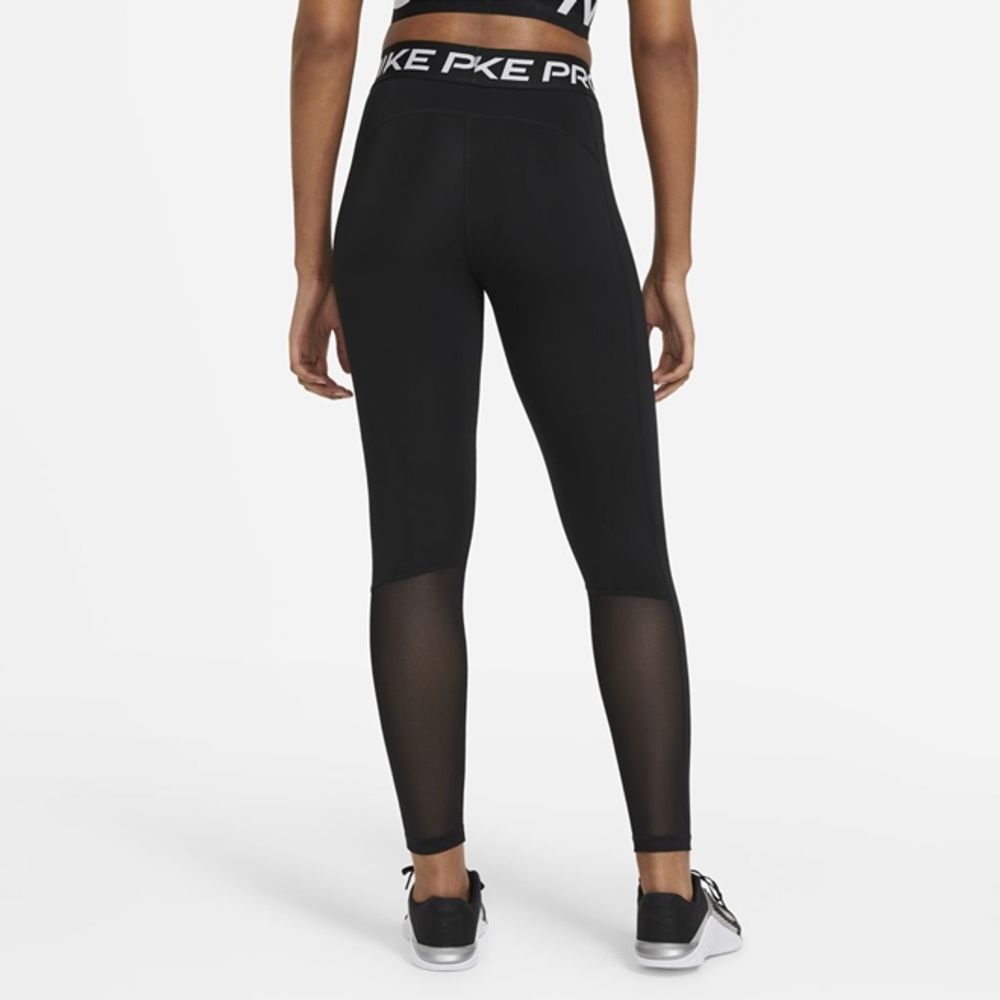 Calça Legging Nike Pro Dri-Fit Feminina - Preto+Cinza